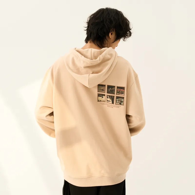 FEAROM Hooded Loose Fit Sweatshirt Unisex-3