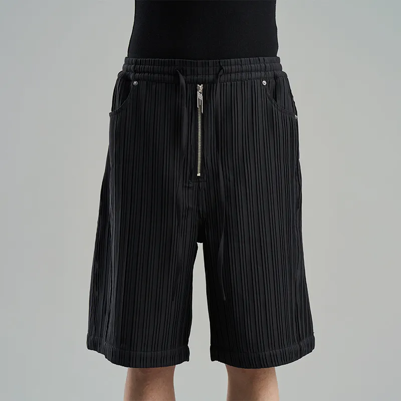 BLIND402 Casual Shorts Men Black-5