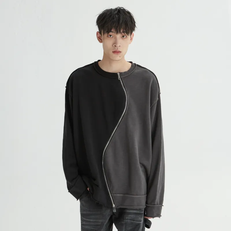 XINYINSU Sweatshirt Unisex Black Gray-2