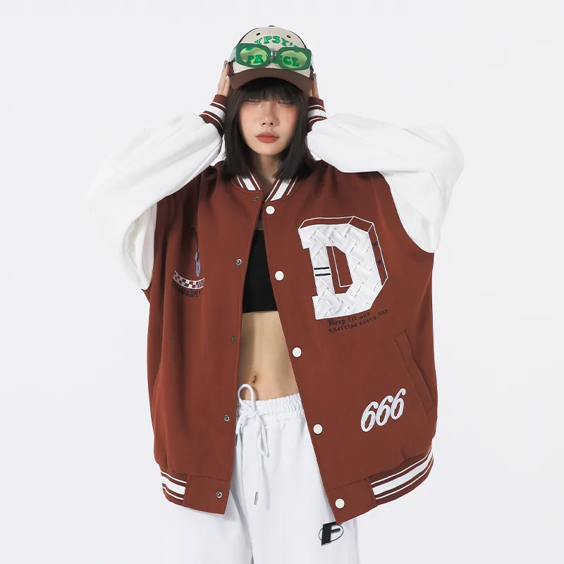 DUEPLAY Baseball Jacket Spring, Autumn And Winter Unisex-9