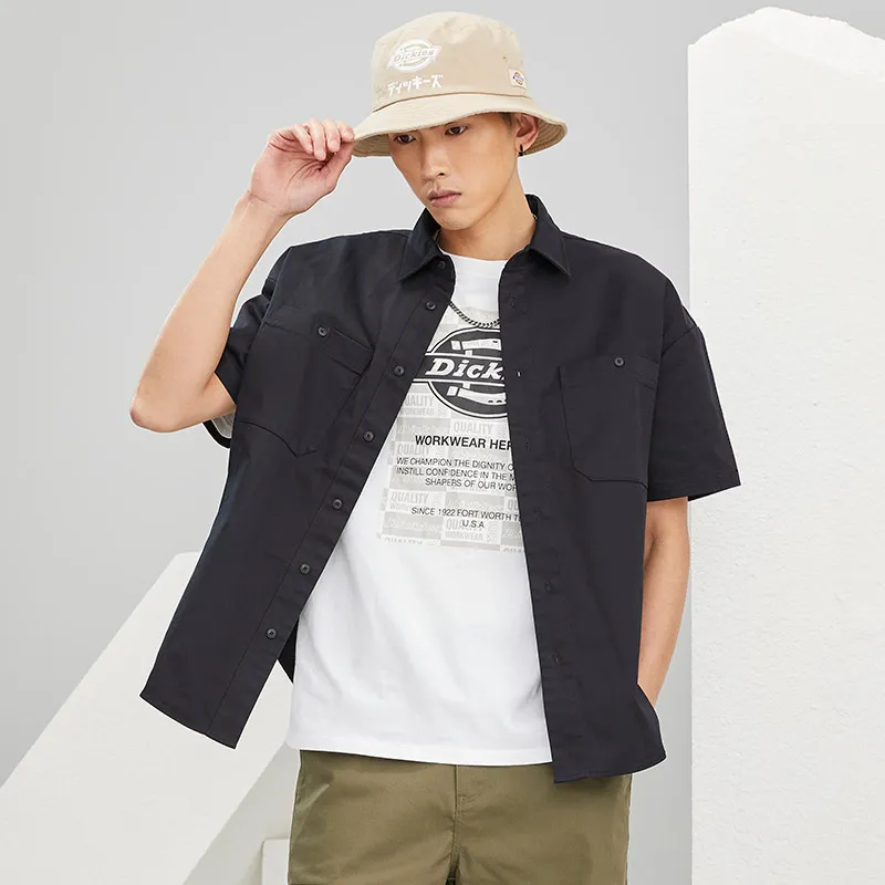 Dickies Shirts Men Black-6