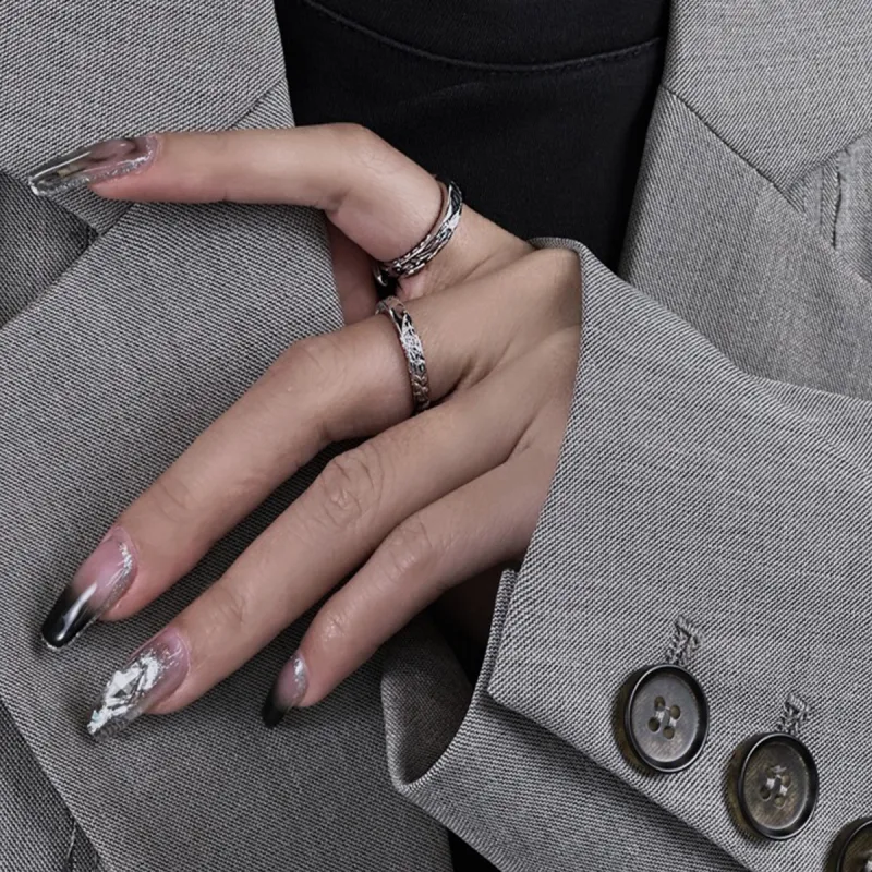 PIARA 999 Fine Silver Rings Unisex-2