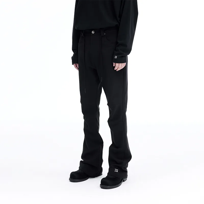 TERRA INCOGNITA Casual Pants Unisex Black-4