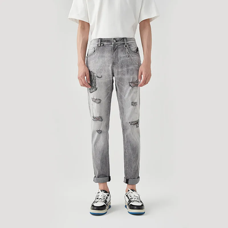 23R+ Jeans Men Gray-2