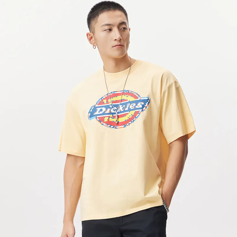 Dickies T Shirts Unisex Ginger Yellow-3