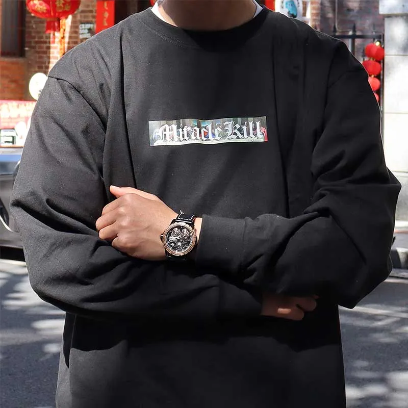MIRACLE KILL Long Sleeved T Shirt Unisex-12