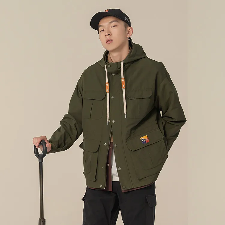 Penfield Loose Fit Moderate Jacket Unisex Olive-2