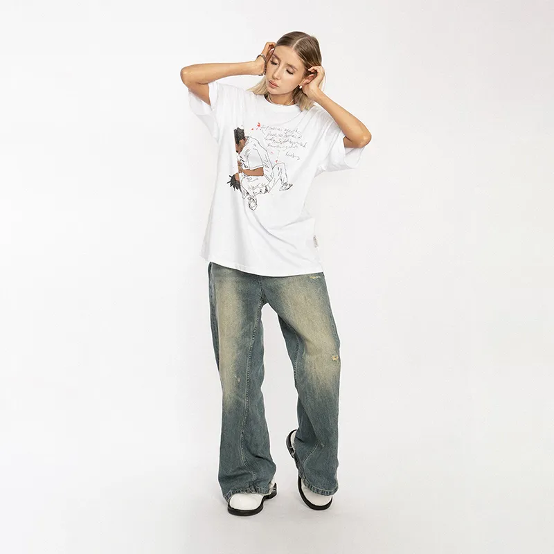 EMPTY REFERENCE T Shirts Unisex White-3