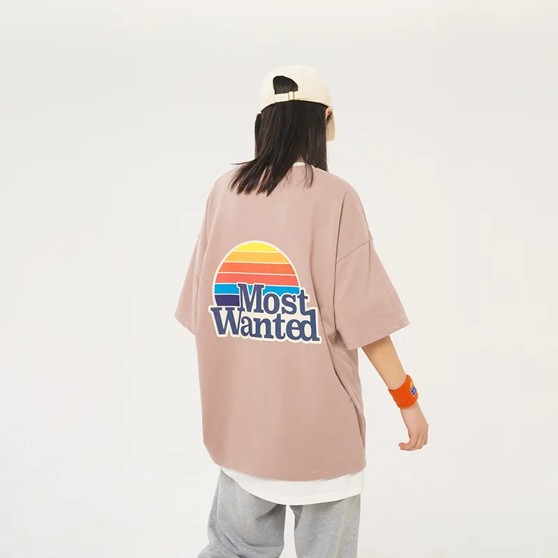 MostwantedLab MostwantedLab Classic Rainbow T Shirt Unisex-29