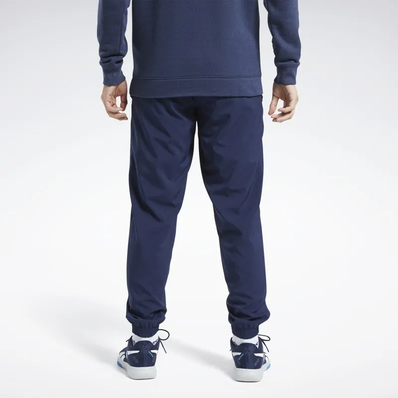 Reebok Knitted Sweatpants Men Navy Blue-3