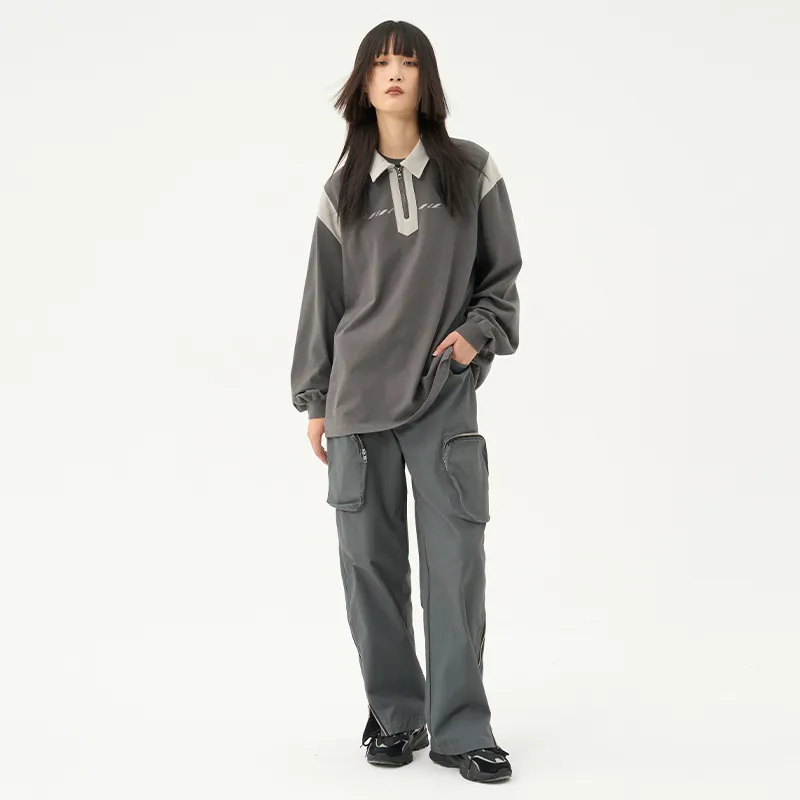 RUNNINWHEEL Polo Shirts Unisex-14