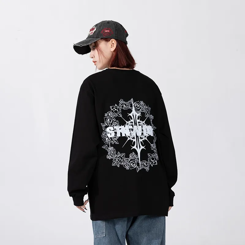 STNW Long Sleeved T Shirt Unisex-5
