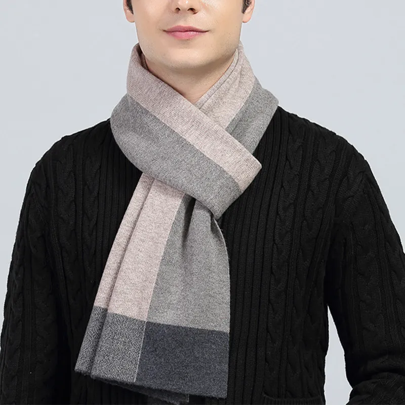 AAJF Knit Scarves Men-3