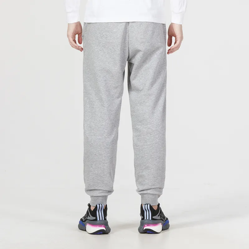 Adidas Knitted Sweatpants Men Gray-3