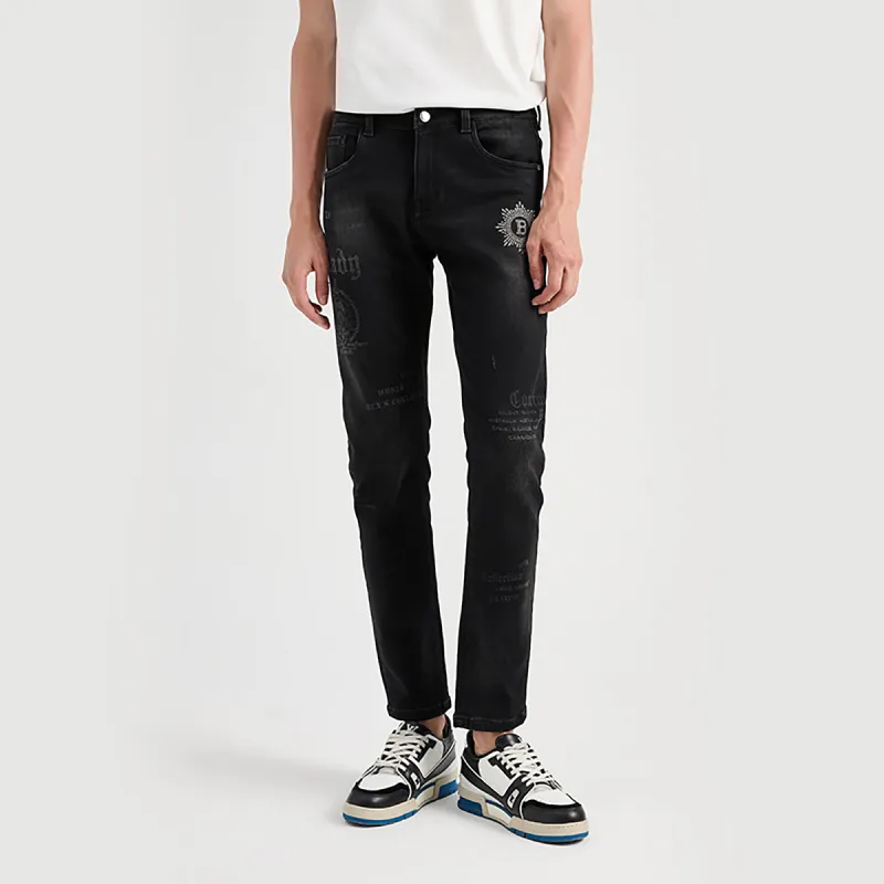 23R+ Slim Fit Pants Jeans Men's Gray-2
