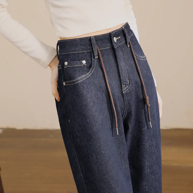 MITUAN Jeans Women's Normal Washed Blue-5