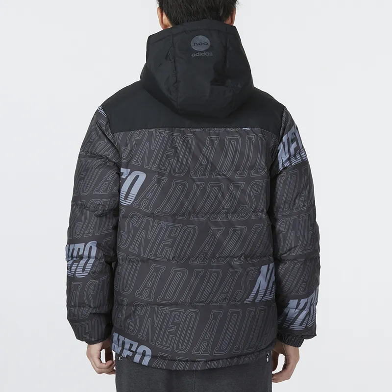 Adidas Neo Down Jackets Unisex Black-3