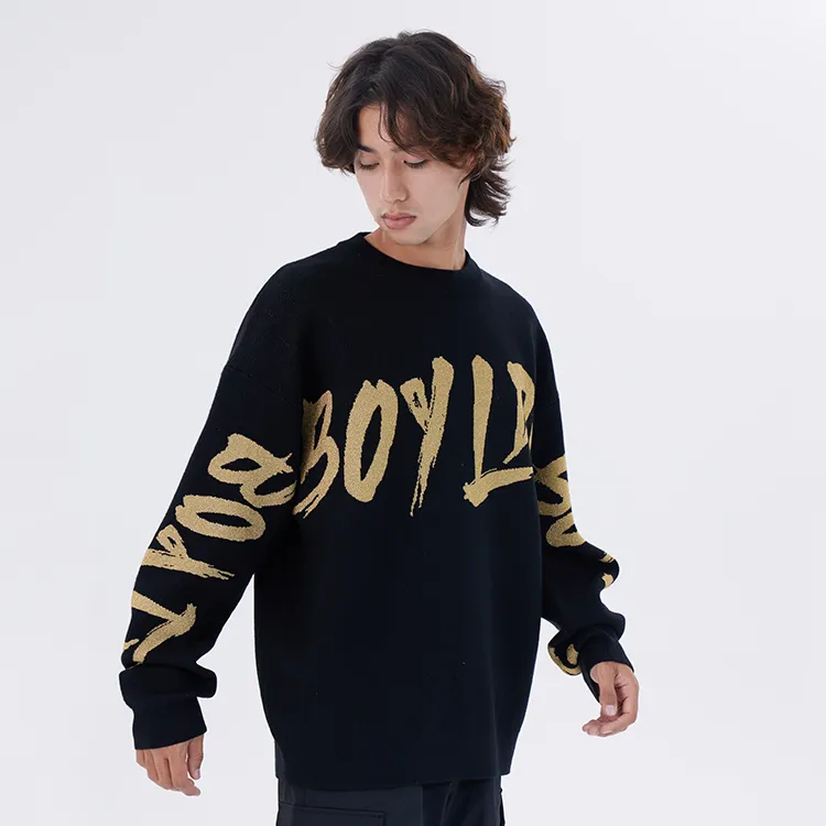 Boy London FW22 Knitwear Unisex Black-3