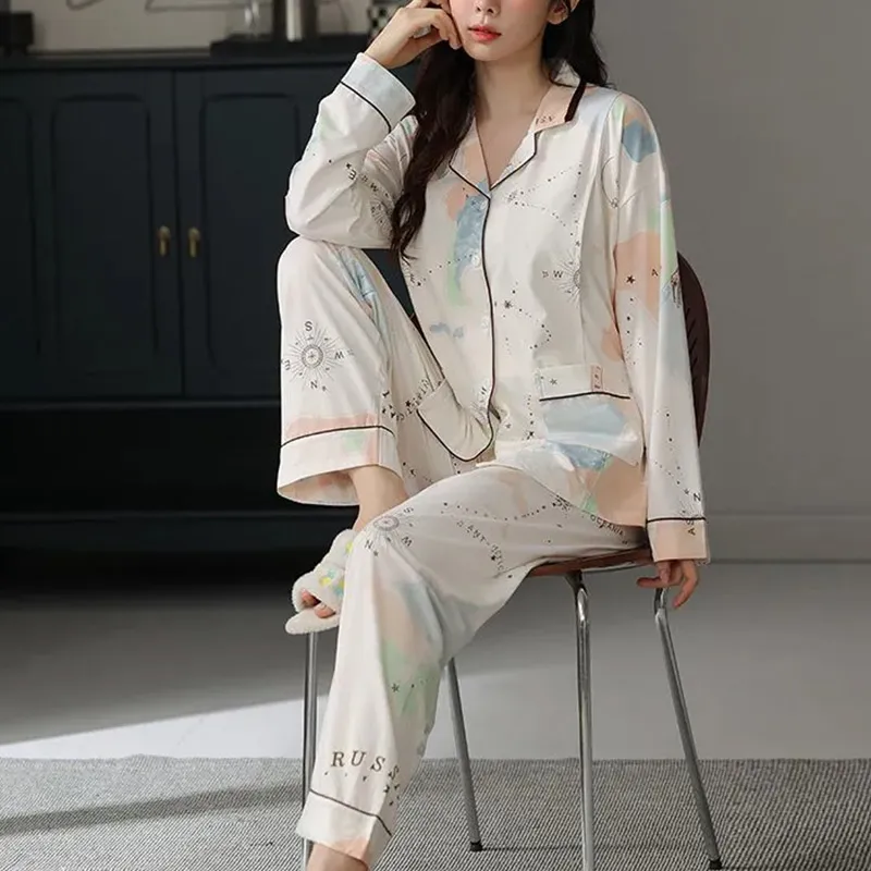 Xiang Ning Pai Women's Pajama Sets-4