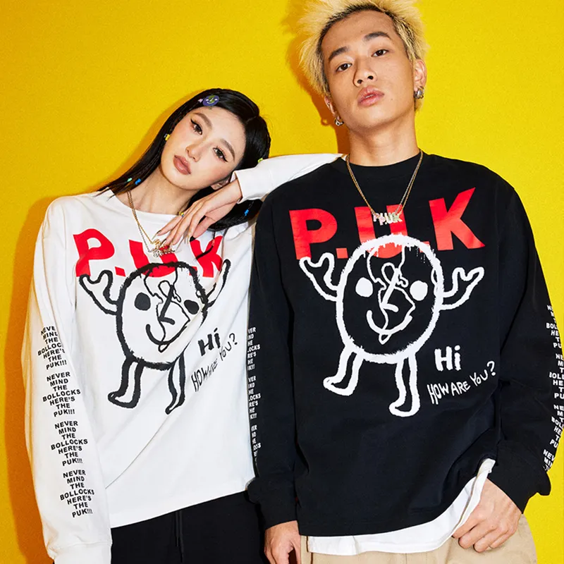 PUK Long Sleeved T Shirt Unisex-4