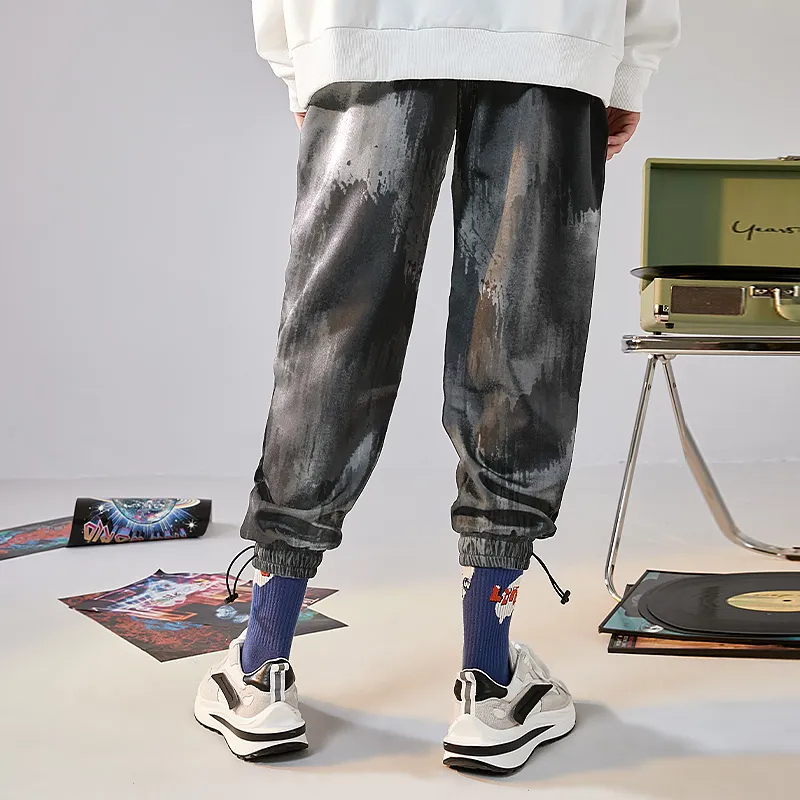 SANSYAS Casual Pants Unisex Black-5