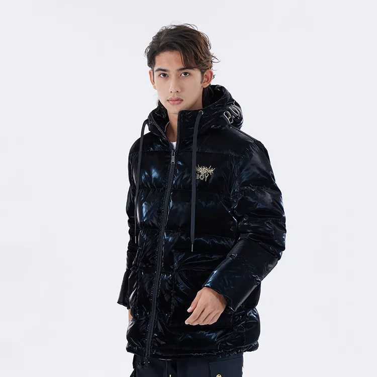 Boy London FW22 Quilted Down Jacket Unisex Black-2