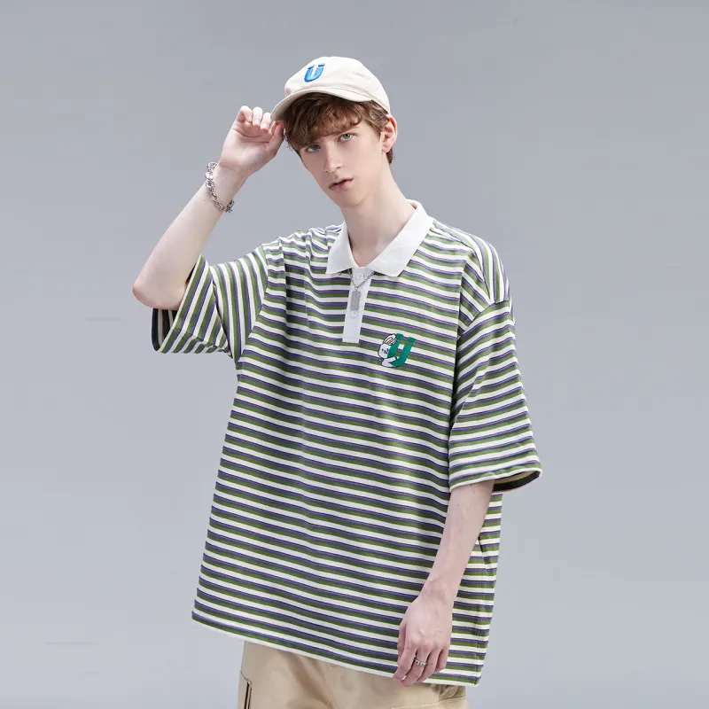 Guuka Polo Shirts Men Green-4