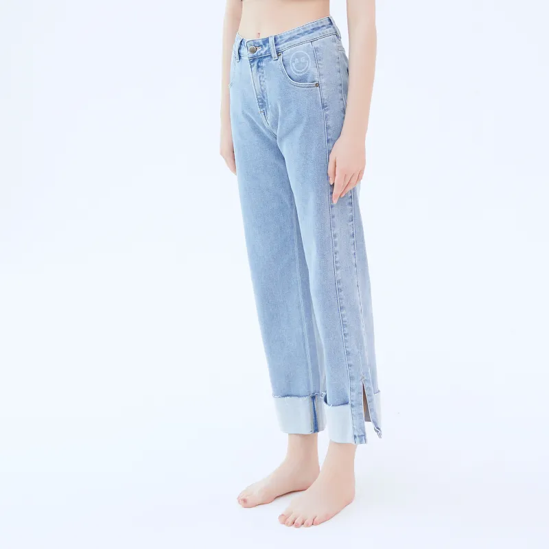 LIUREGALI Jeans Women's Light Blue-4