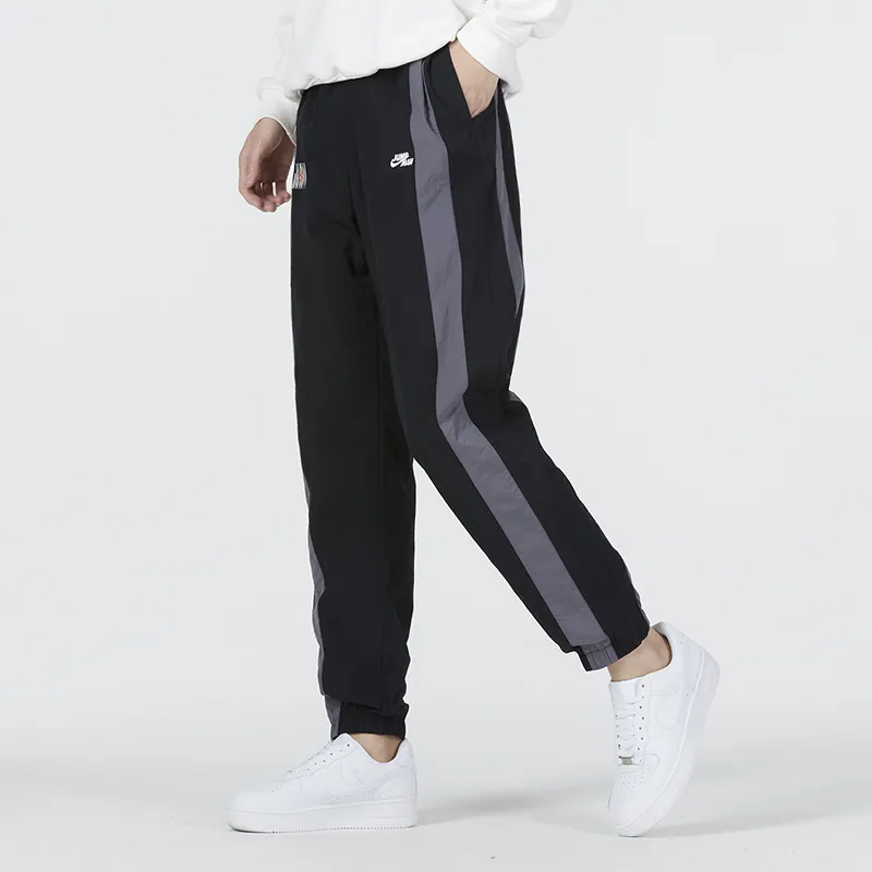 Jordan Knitted Sports Pants Men's Black-4