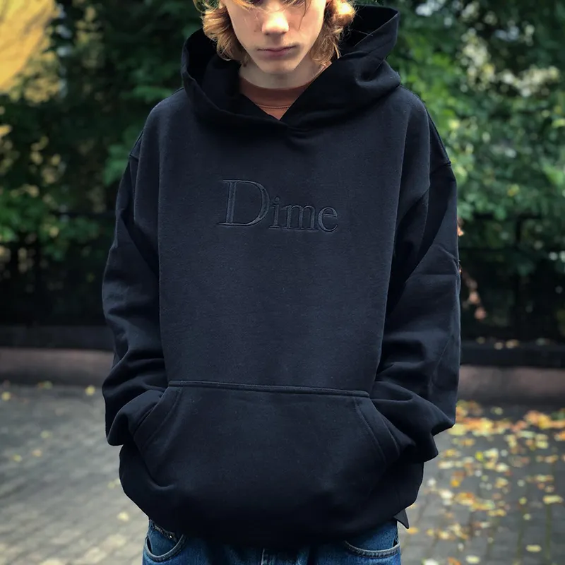 Dime Classic Embroidered Hoodie-2