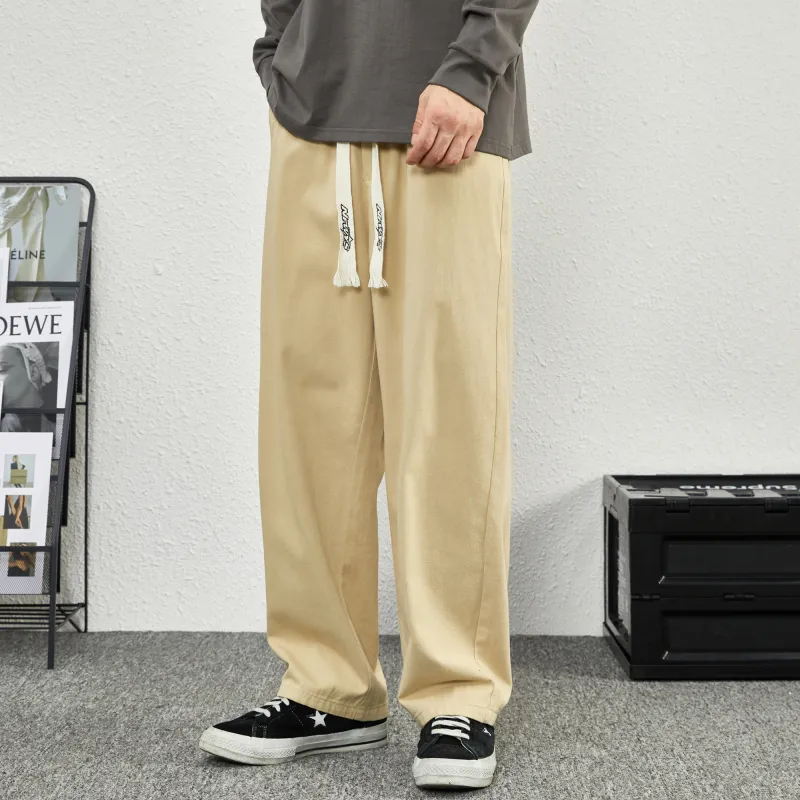 NFWYS Straight Casual Pants Fall Unisex-10