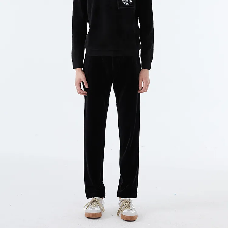 LIU·JO UOMO Straight Casual Pants Men's Black-3