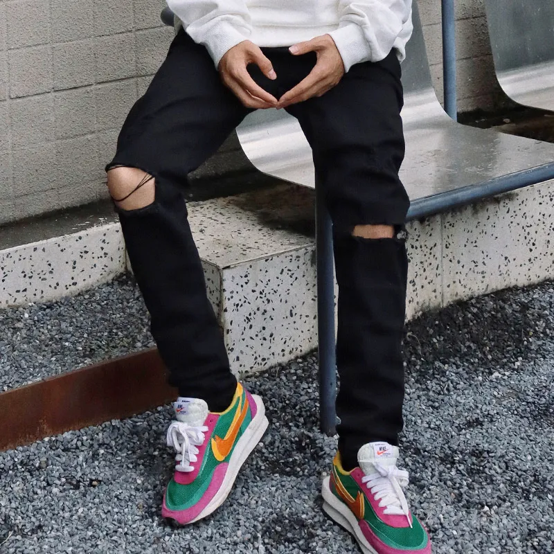 MIRACLE KILL Casual Pants Unisex Black-2