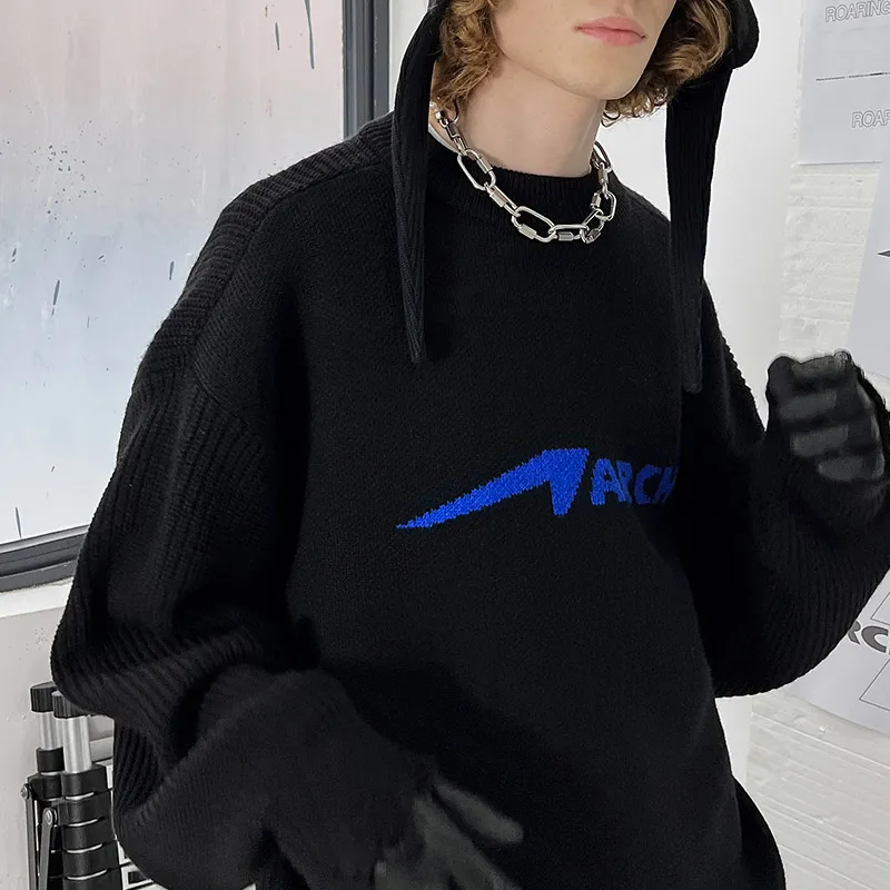 ROARINGWILD ARCH Sweaters Unisex Black-8