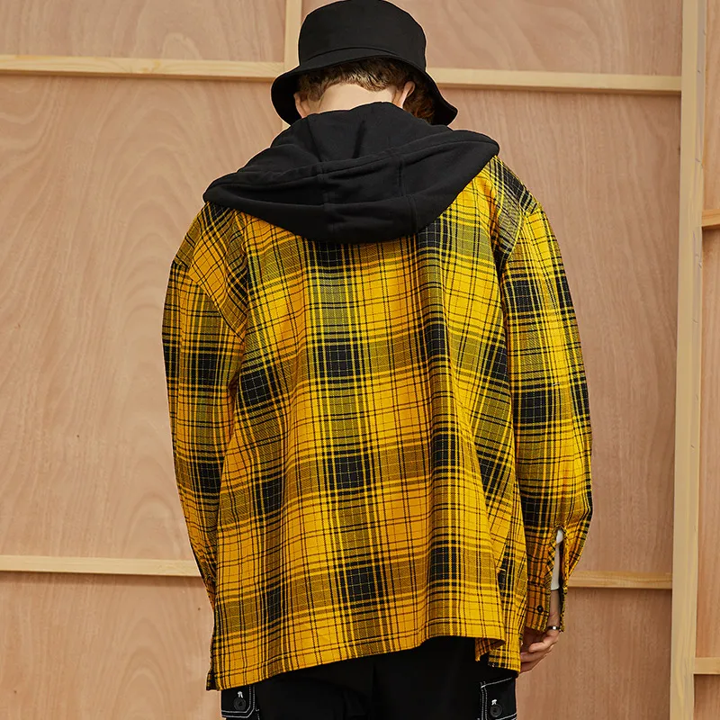 Dickies Shirt Men's Black Yellow-3