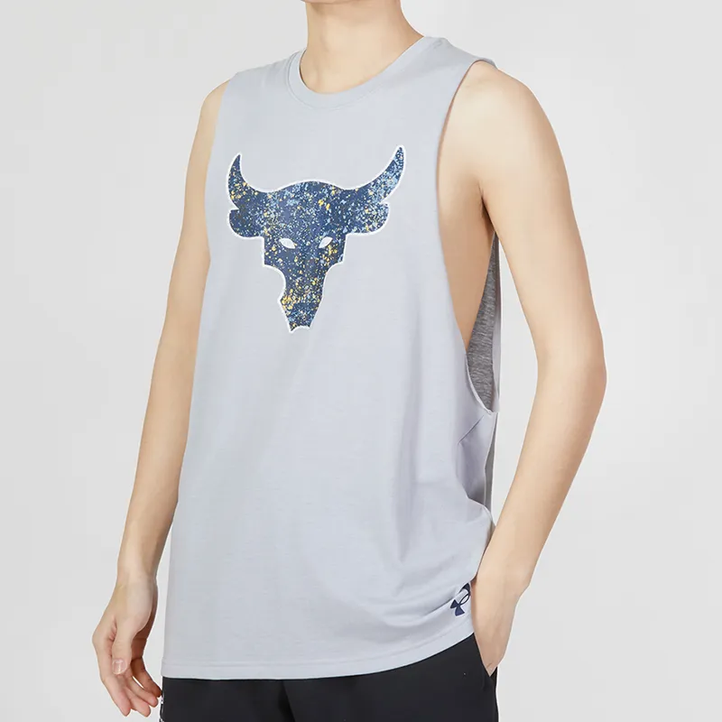 Under Armour Tank Top Men's Gray-4