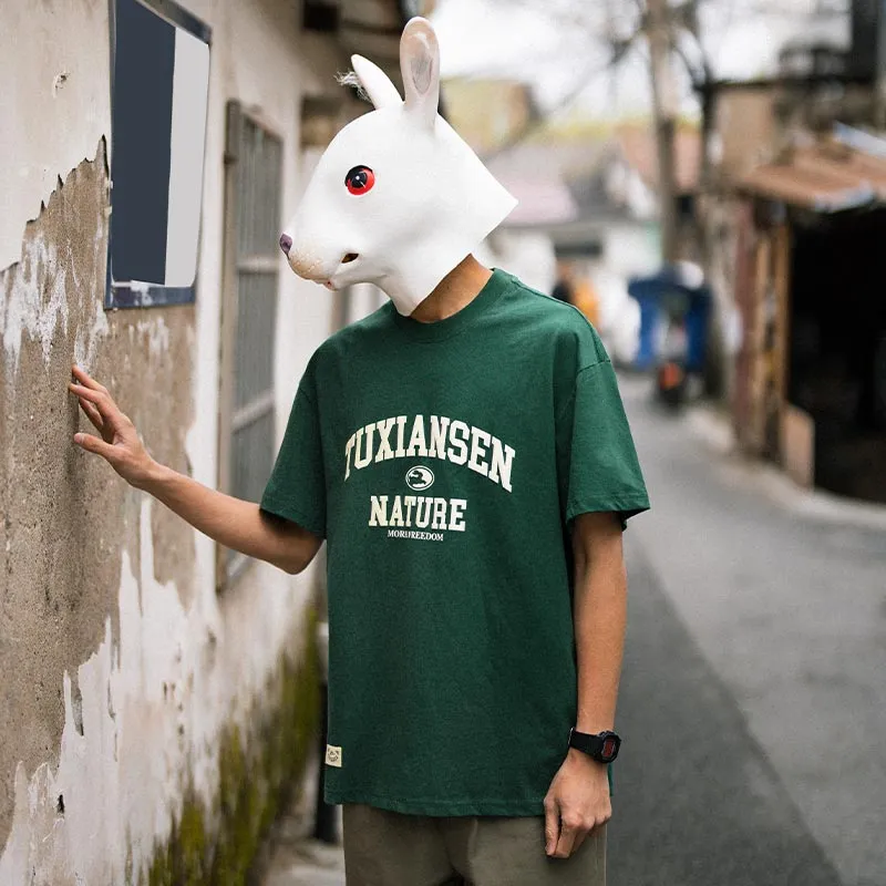 Rabbit House Summer T Shirt Men's-17