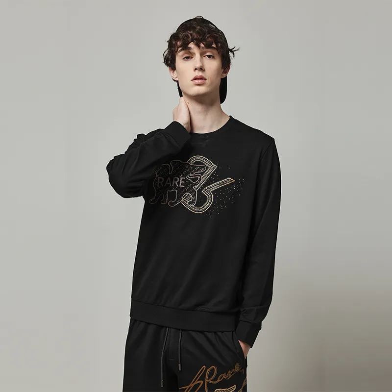 RARE Sweatshirts Men Black-2