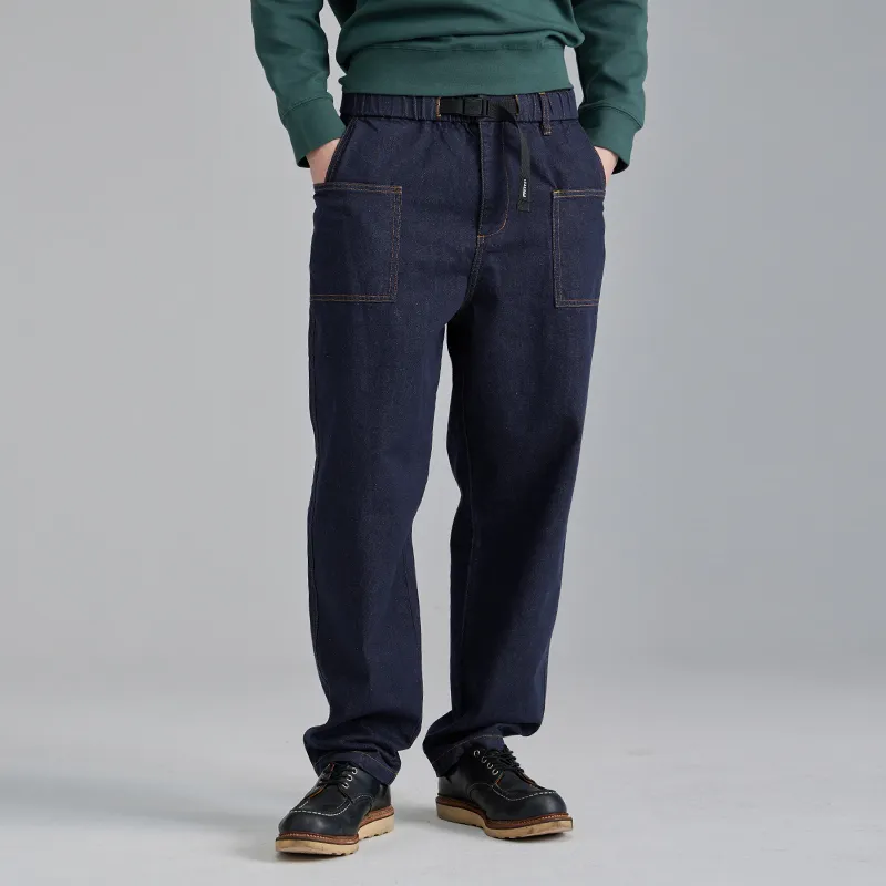 Prth Promethean Straight Jeans Unisex Dark Blue-2