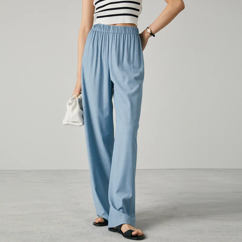 SOLWEIGE Straight Thin Pants Women's-5