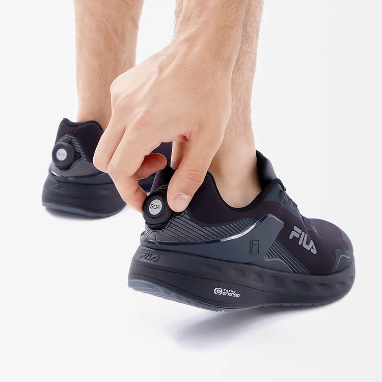 FILA Athletics Lynx Boa Sneakers 'Black'-8
