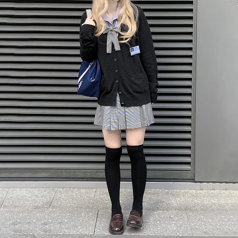 Tokyo Season Sweater Women's Charcoal Gray-11
