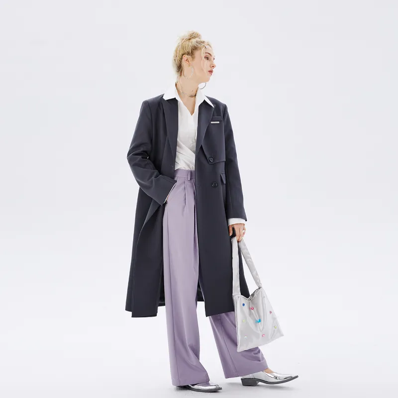 I'M ONE Trench Coats Women's-3