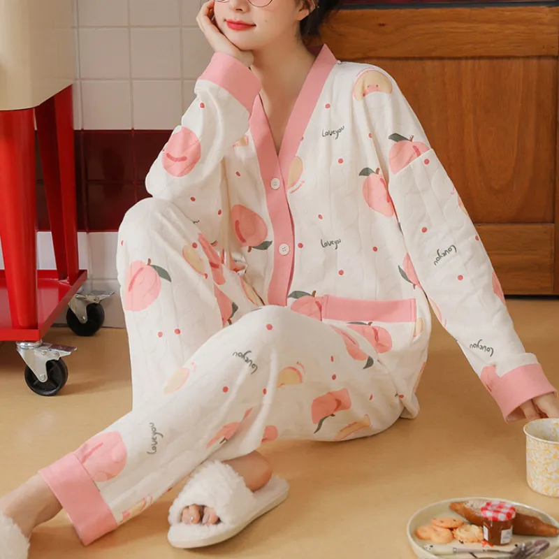 Xiang Ning Pai Women's Pajama Sets-8