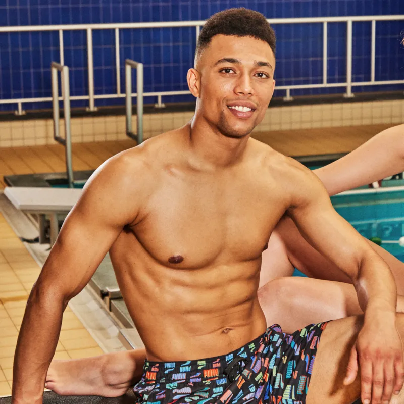 PUMA Beach Shorts Men 001 Multicolor-3