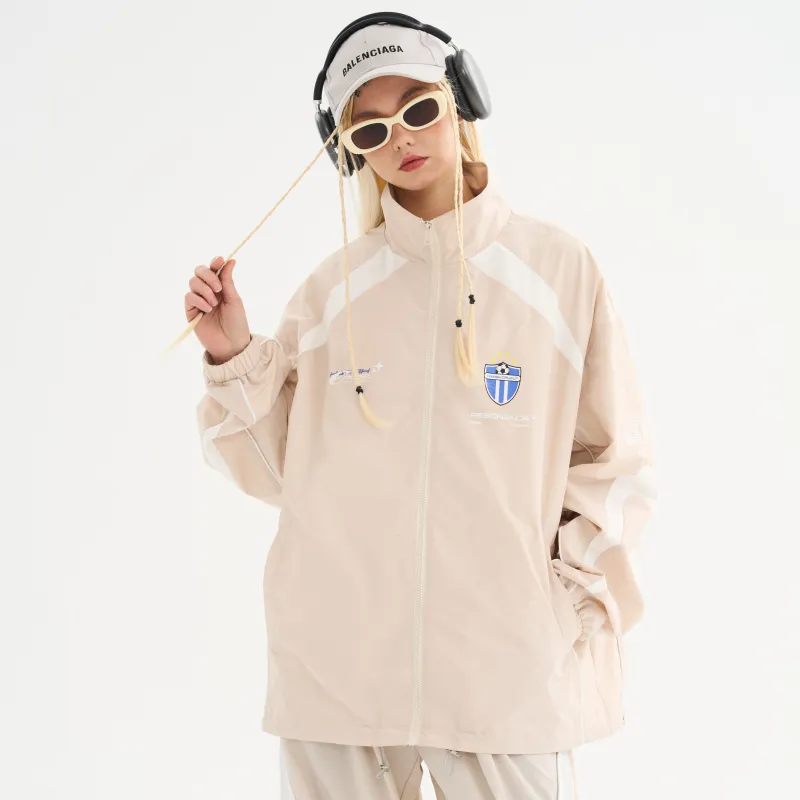 HARSH AND CRUEL Soccer Sports Structure Jackets Unisex-4