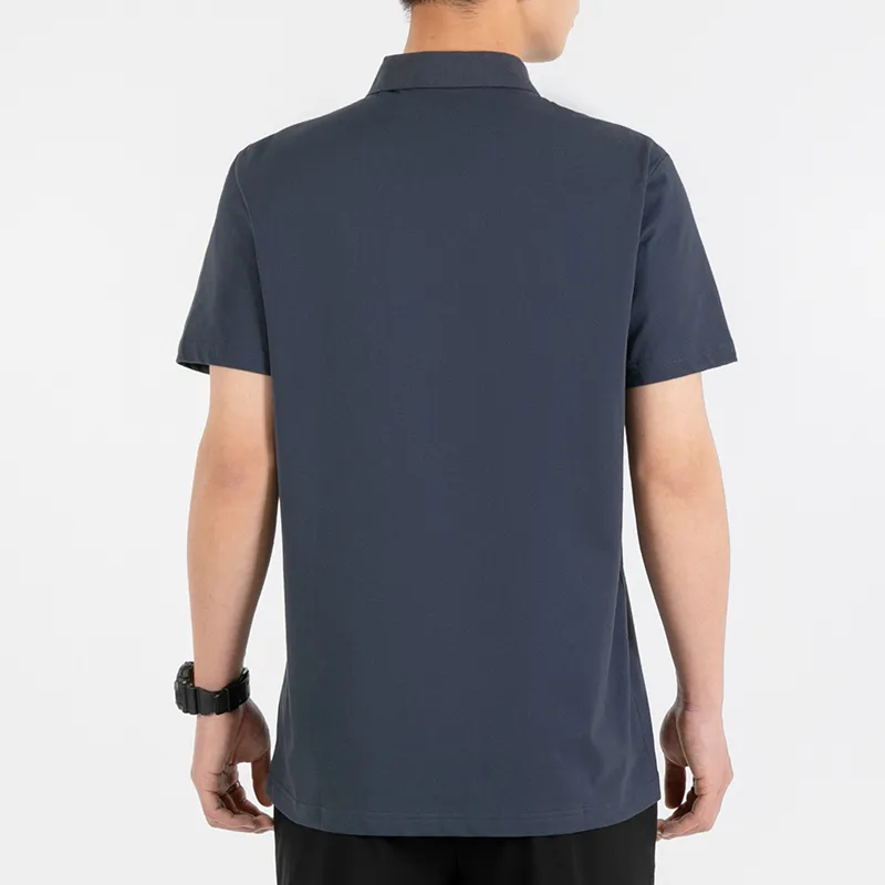 LiNing Polo Shirt Men's Dark Gray-5