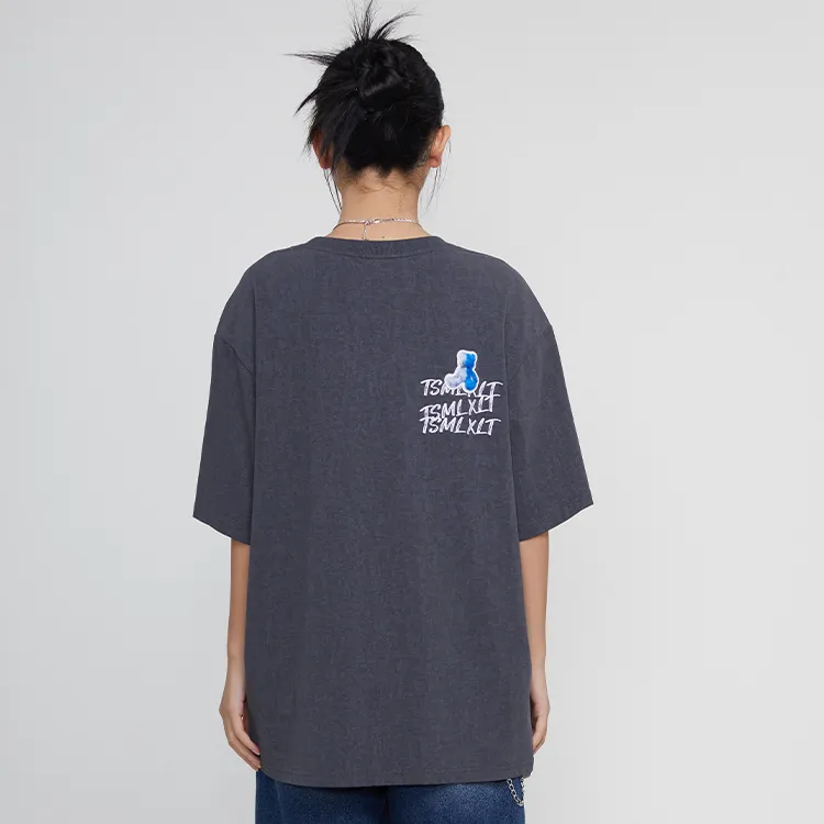 TSMLXLT T Shirts Unisex Dark Gray-3