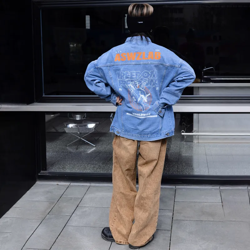 ASWZ Denim Jackets Unisex-10