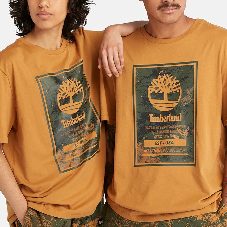 Timberland T Shirts Unisex Wheat-4